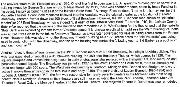 Vaudette Theatre - From National Register Of Historic Places Document (newer photo)